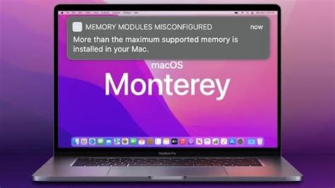 memory modules misconfigured.